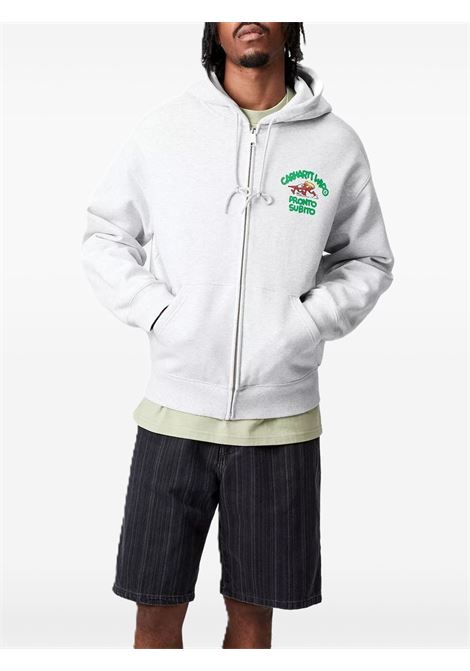 hooded pronto sweatshirt man grey CARHARTT WIP | I035177482.XX